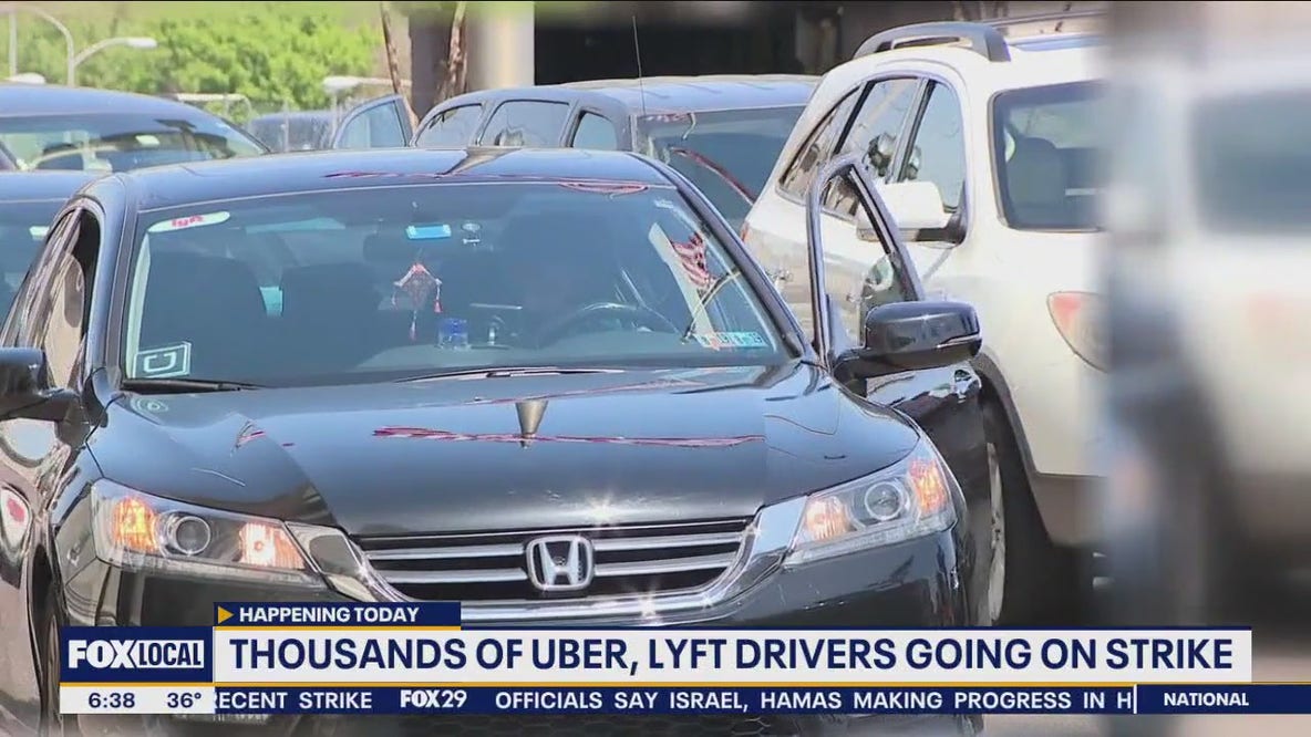 Thousands of Uber, Lyft drivers going on strike